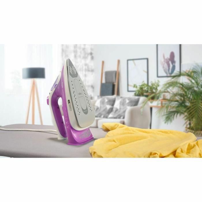 Braun FI3124 PU Plancha de Vapor, 2400W, Suela Supercerámica, Depósito 270ml, Autolimpieza 4 Braun FI3124 PU Plancha de Vapor, 2400W, Suela Supercerámica, Depósito 270ml, Autolimpieza 4