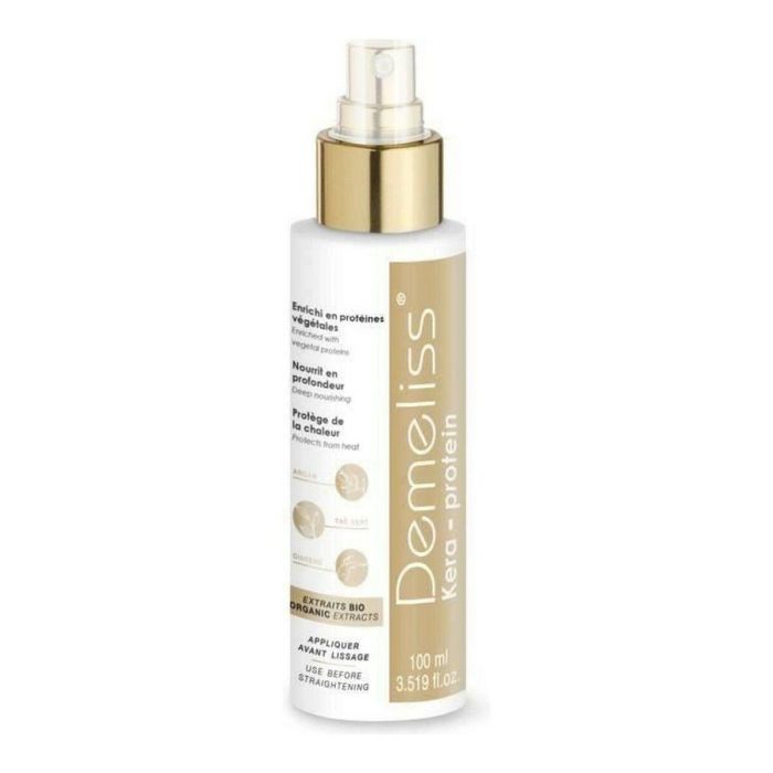 SAINT ALGUE Demeliss TITANIUM Love Edition Plancha de vapor Estuche GOLD PINK + Tratamiento nutritivo 100ml Kera-PROTEIN 4
