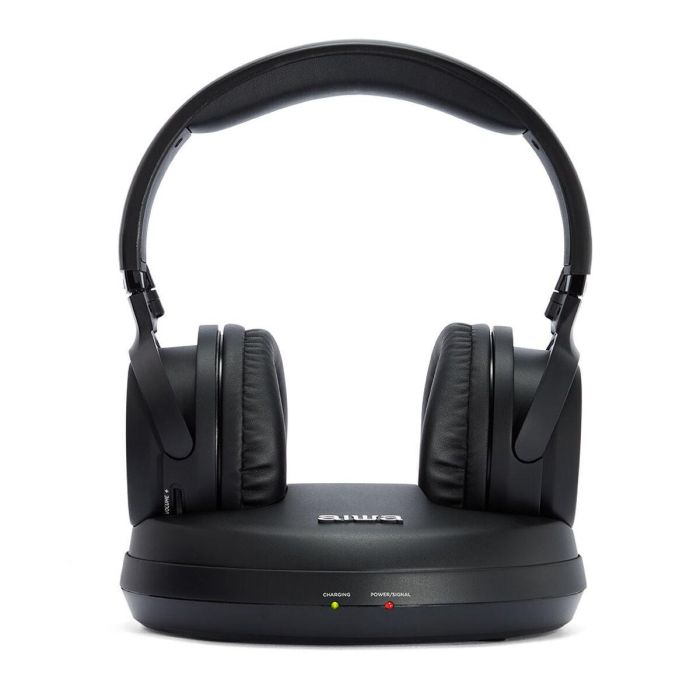 Auriculares Aiwa WHF-930D Negro Inalámbrico Bluetooth 40 Hz 2 Auriculares Aiwa WHF-930D Negro Inalámbrico Bluetooth 40 Hz 2
