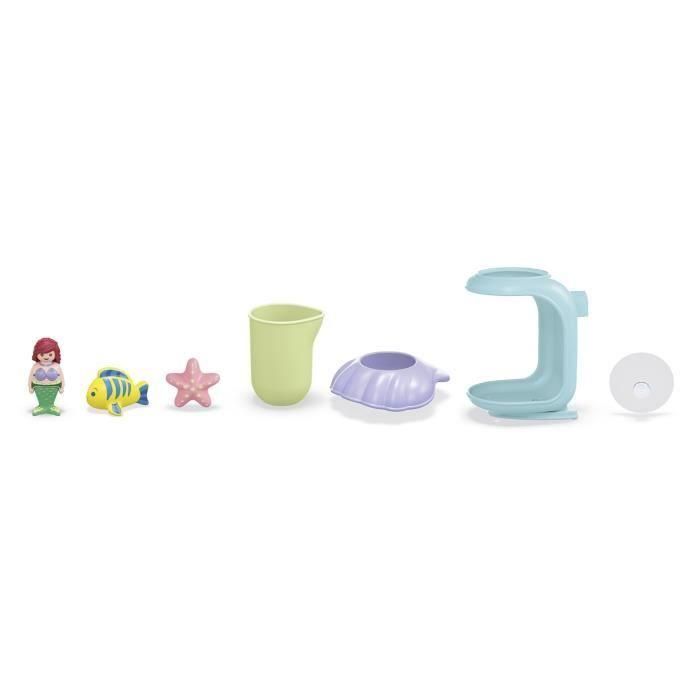 Playmobil Junior Disney Princesas Ariel Lluvia de Conchas - Set de Ducha con Concha, Figura, Pez y Estrella de Mar para +1 Año 5