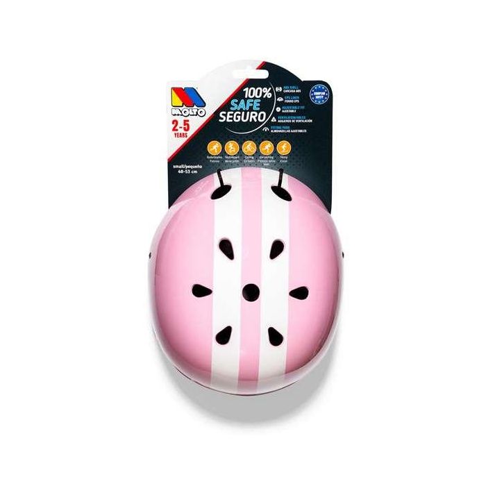 Molto Casco Infantil Rosa Talla 48-53 cm