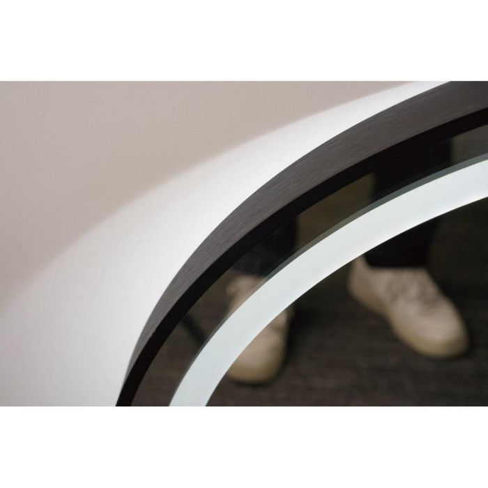 Espejo Iluminado Baño "Alemania" Ø90Cm Blanco Frío/Natural/Cálido Sensor Antivaho/On-Off Dimable Marco [LIMEX-ALEM005/90NG 3 Espejo Iluminado Baño "Alemania" Ø90Cm Blanco Frío/Natural/Cálido Sensor Antivaho/On-Off Dimable Marco [LIMEX-ALEM005/90NG 3