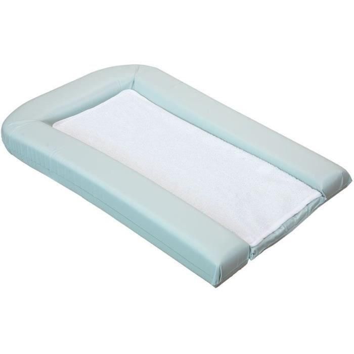 PVC Changing Mat con 2 esponjas extraíbles/comodidad 42x70 cm Sage PVC Changing Mat con 2 esponjas extraíbles/comodidad 42x70 cm Sage