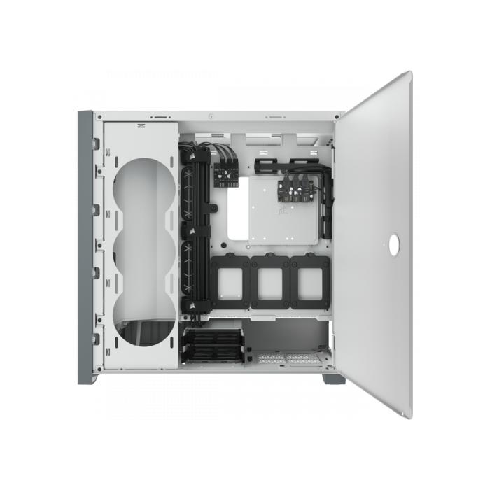 Corsair iCUE 5000X RGB Midi Tower Blanco 9