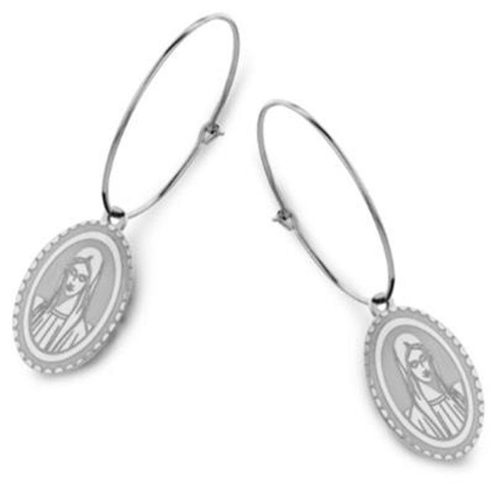 Pendientes Mujer CO88 Collection 8CE-70042 Plateado Pendientes Mujer CO88 Collection 8CE-70042 Plateado