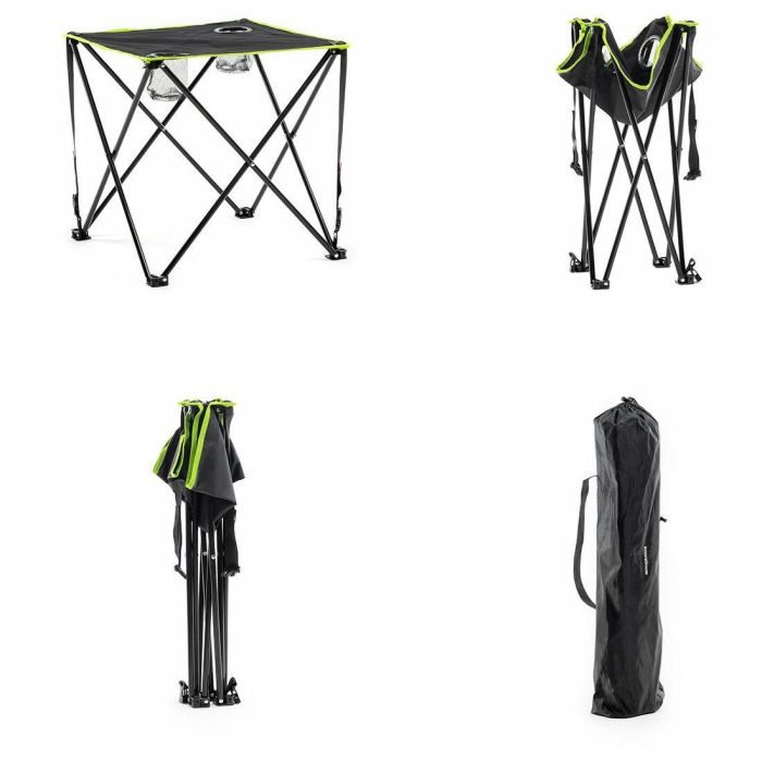 Mesa de Camping Textil Plegable con Funda Cafolby InnovaGoods 1