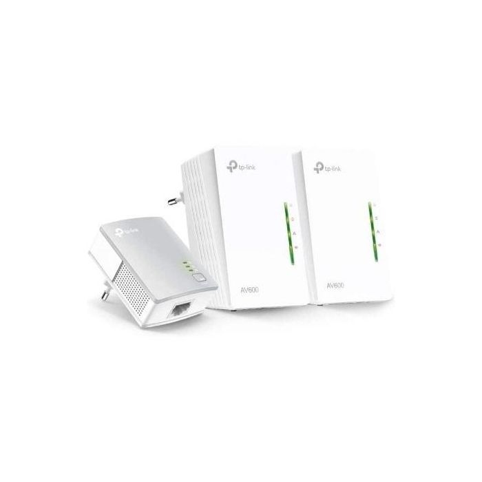 TP-Link TL-WPA4220 TKIT Punto de Acceso WiFi Powerline AV500 Kit de Extensores WLAN N 300 Mbps Blanco 1 TP-Link TL-WPA4220 TKIT Punto de Acceso WiFi Powerline AV500 Kit de Extensores WLAN N 300 Mbps Blanco 1