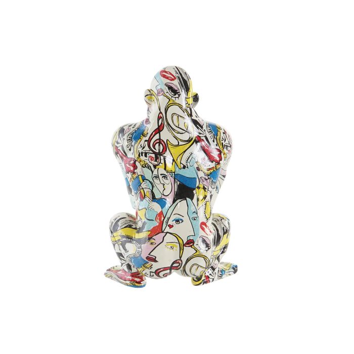 DKD Home Decor Figura Gorila de Resina Estilo Moderno Dorado Multicolor 13 x 22 x 14 cm 3 DKD Home Decor Figura Gorila de Resina Estilo Moderno Dorado Multicolor 13 x 22 x 14 cm 3
