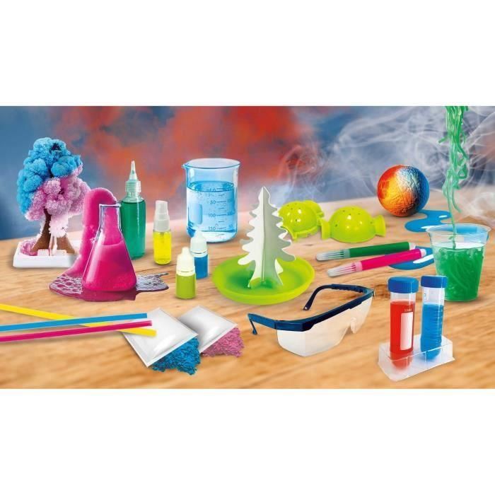 Laboratorio de Super Reacciones - Kit Científico - SOY UN GENIO - 30 Experimentos, Efectos Sorprendentes 1 Laboratorio de Super Reacciones - Kit Científico - SOY UN GENIO - 30 Experimentos, Efectos Sorprendentes 1