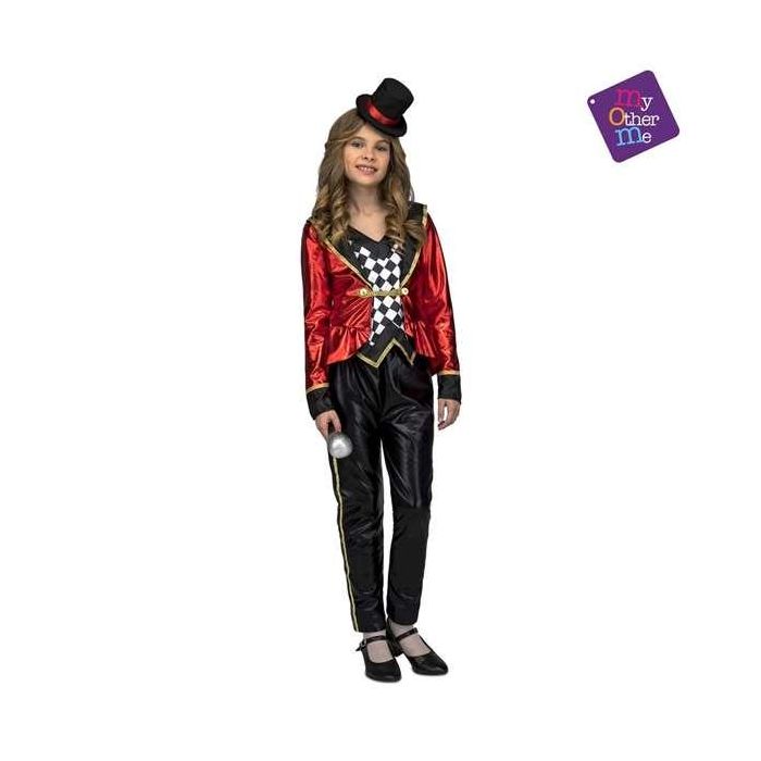 Disfraz maestra de ceremonias talla 5-6 años (chaqueta con chaleco, pantalón y tocado) 0 Disfraz maestra de ceremonias talla 5-6 años (chaqueta con chaleco, pantalón y tocado) 0