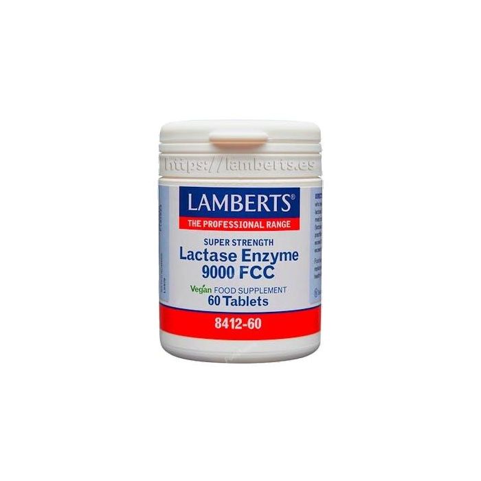 LAMBERTS Enzima Lactasa 60 Comprimidos