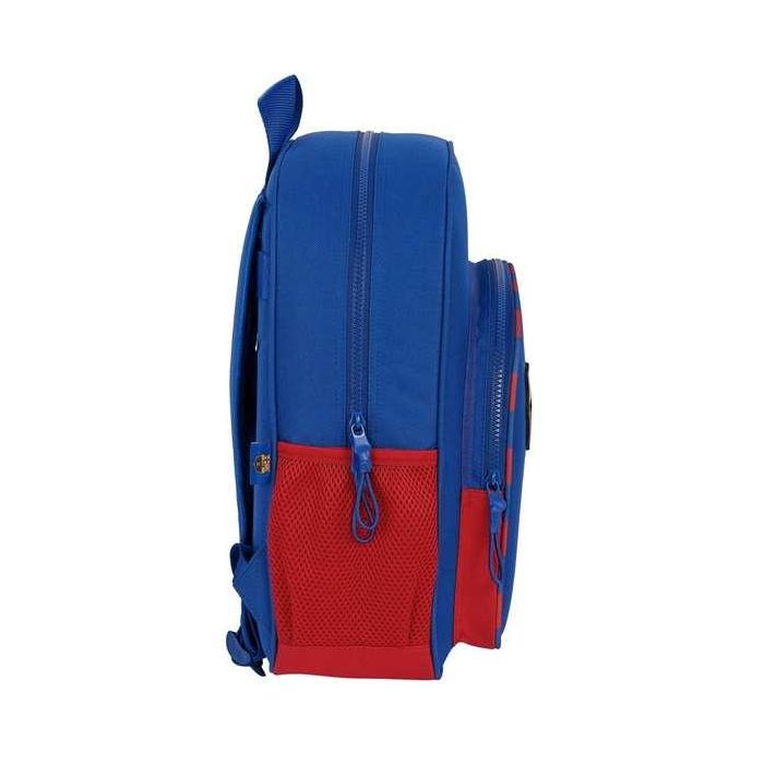 Mochila Escolar F.C. Barcelona Azul Granate 32 X 38 X 12 cm 1
