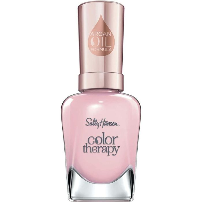 Sally Hansen COLOR THERAPY Esmalte de Uñas #230 Sheer Nirvana con Óleo de Argán, Nutre Uñas Secas y Débiles 14,7 ml