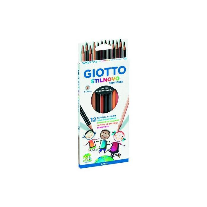 Lapices De Colores Giotto Stilnovo Skin Tones Estuche De 12