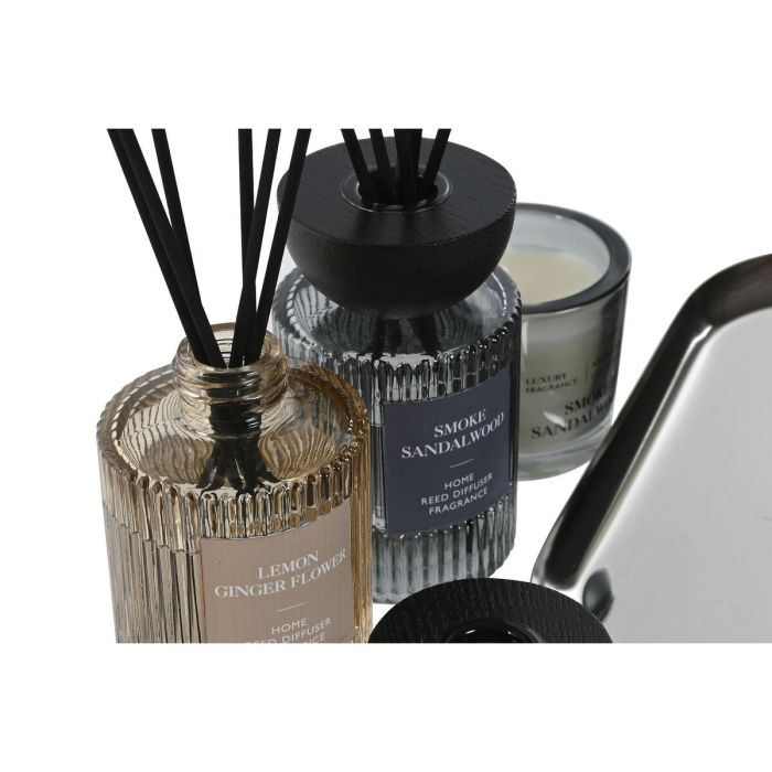 Ambientador Mikado Urban DKD Home Decor Ambar Gris 6 x 11 x 6 cm Set de 3 (2 Unidades) 1 Ambientador Mikado Urban DKD Home Decor Ambar Gris 6 x 11 x 6 cm Set de 3 (2 Unidades) 1