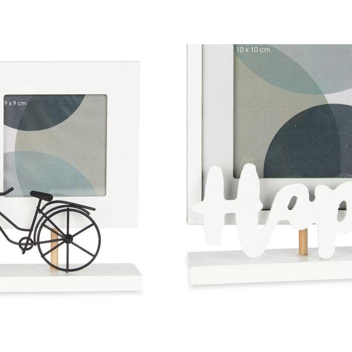 Portafotos Triple Happy Giftdecor 40X21CM (6 Unidades) 3 Portafotos Triple Happy Giftdecor 40X21CM (6 Unidades) 3