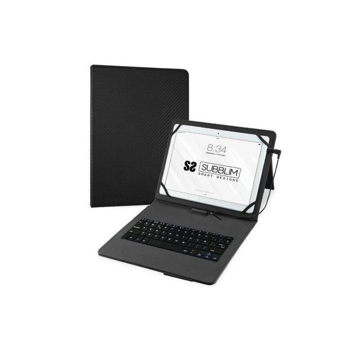 SUBBLIM Funda Tablet KEYTAB PRO USB 10,1" Black 0 SUBBLIM Funda Tablet KEYTAB PRO USB 10,1" Black 0