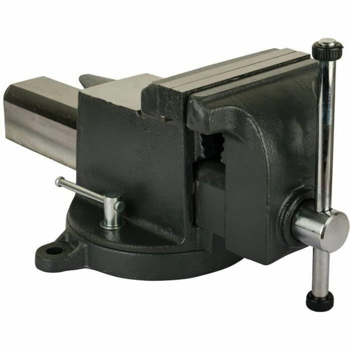 Stanley Prensa de banco 125 mm de hierro fundido de alta resistencia para trabajo 1 Stanley Prensa de banco 125 mm de hierro fundido de alta resistencia para trabajo 1