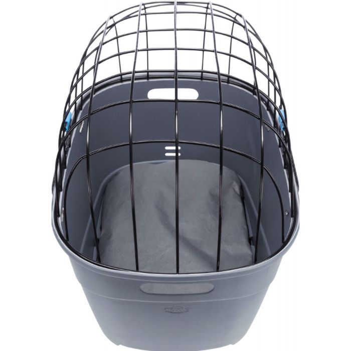 TRIXIE Portaequipajes de plástico y metal - 36 x 47 x 46 cm - Gris - Para perro 6 TRIXIE Portaequipajes de plástico y metal - 36 x 47 x 46 cm - Gris - Para perro 6