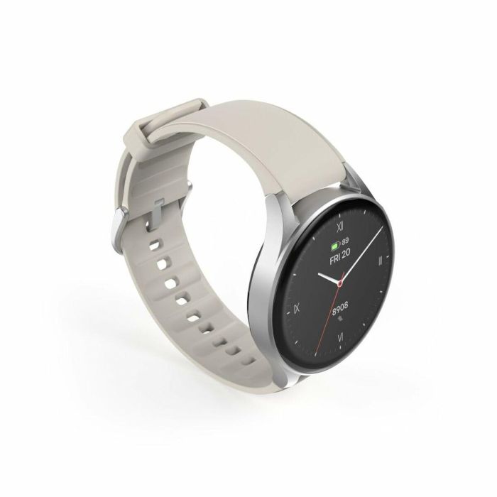 HAMA Reloj Pulsera Smartwatch 8900 1,32" Plata/Beige 14