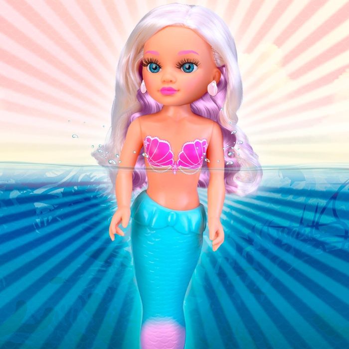 Muñeca Nancy Magic Colour Mermaid Nac86000 Famosa 4