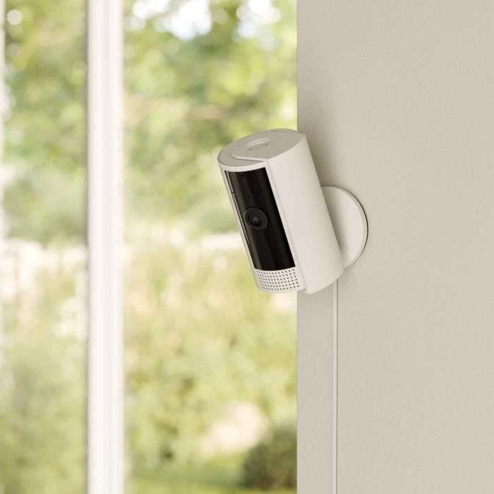 Cámara de vigilancia RING para interiores de segunda generación, HD 1080p, sistema de audio bidireccional, color blanco 4 Cámara de vigilancia RING para interiores de segunda generación, HD 1080p, sistema de audio bidireccional, color blanco 4