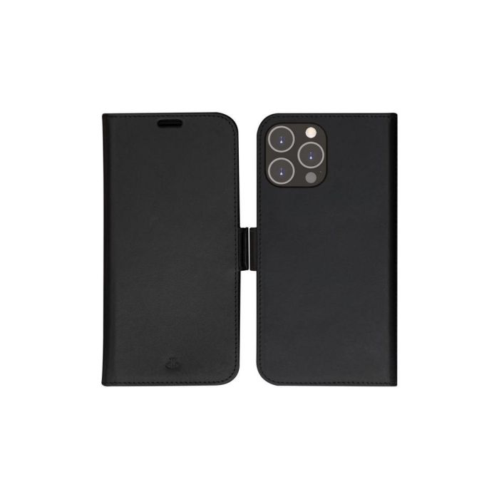dbramante1928 Lynge iPhone 14 Pro Max Funda Cartera 2 en 1 Piel Grano Completo Negra Ecológica 2