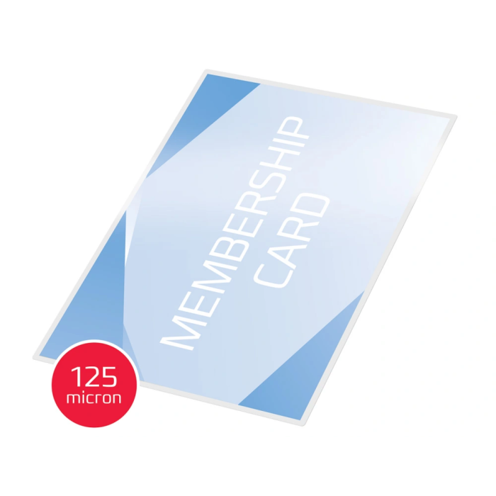 Gbc Bolsa de plastificar para tarjetas de crédito 54 x 86 mm 2x125 micras caja de 100 unidades 4