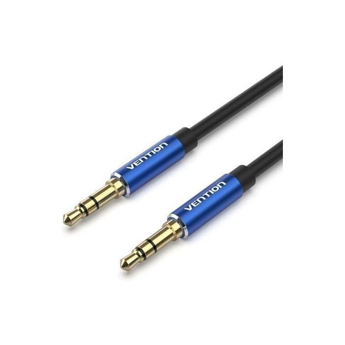 Vention BAXLI Cable de Audio Estéreo Jack 3.5mm Macho a Macho, 3 Metros, Color Azul, Conectores Dorados y Carcasa de Aluminio Vention BAXLI Cable de Audio Estéreo Jack 3.5mm Macho a Macho, 3 Metros, Color Azul, Conectores Dorados y Carcasa de Aluminio