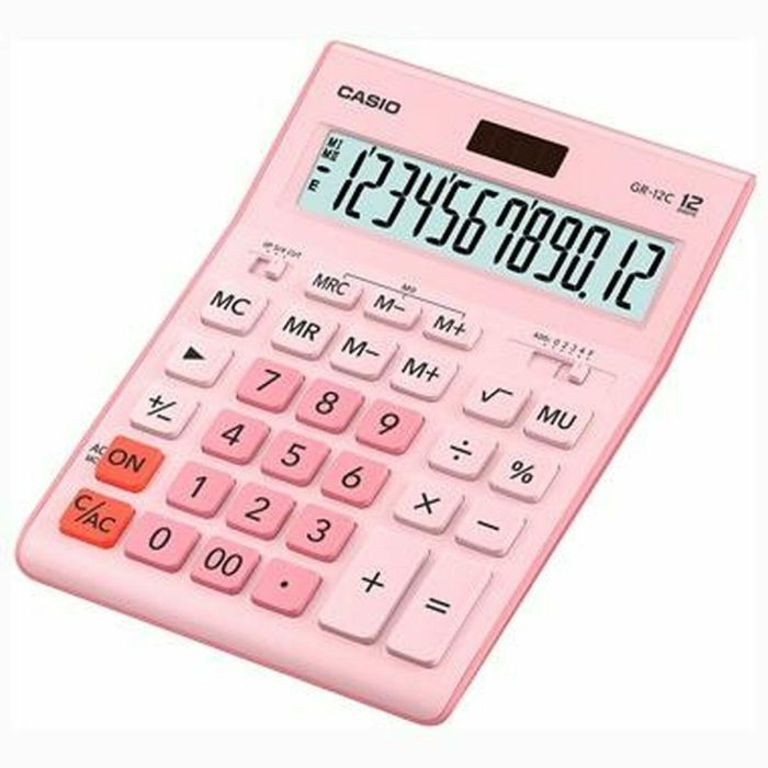 Calculadora Casio GR-12C Negro Plástico 3