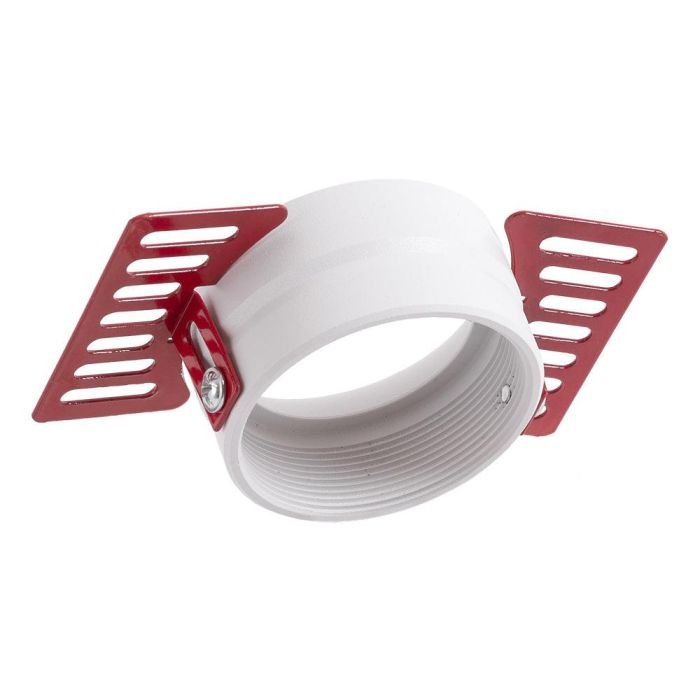 Aro Foco Downlight Circular Aluminio Blanco Integración Yeso Ø60mm 2 Aro Foco Downlight Circular Aluminio Blanco Integración Yeso Ø60mm 2