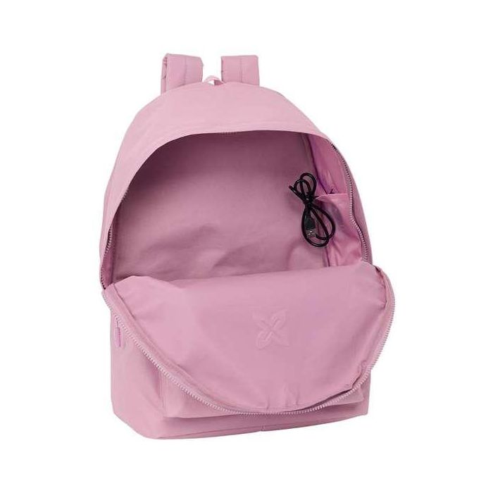 Safta Mochila Munich Basicos Portatil 15,6" + USB Rosa 31x44x18 cm 3 Safta Mochila Munich Basicos Portatil 15,6" + USB Rosa 31x44x18 cm 3