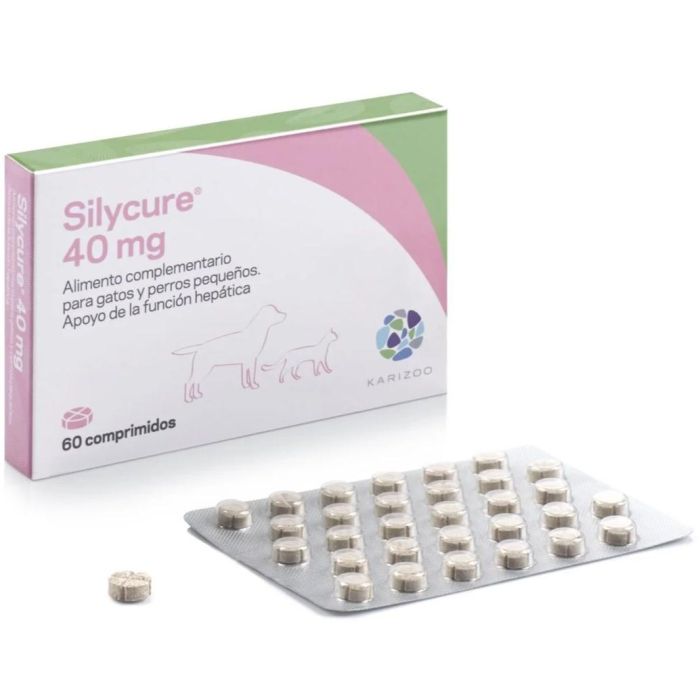 Silycure 40 mg 60 Comprimidos Perro-Gato Silycure 40 mg 60 Comprimidos Perro-Gato