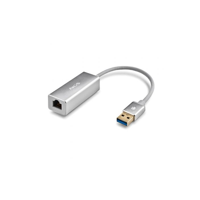 Adaptador USB 3.0 - RJ45 NGS Hacker 3.0/ 1000Mbps 1
