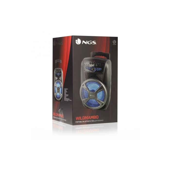 Altavoz con Bluetooth NGS Wild Mambo/ 35W/ 1.0 4 Altavoz con Bluetooth NGS Wild Mambo/ 35W/ 1.0 4