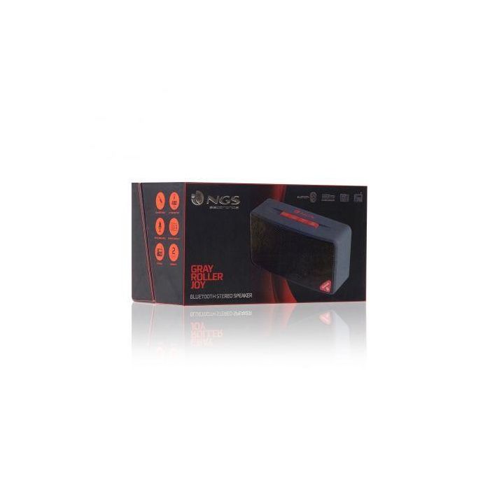 ALTAVOZ BLUETOOTH NGS ROLLER JOY GRAY - 3W- RADIO FM - USB - RANURA TARJETA SD - AUX IN - MANOS LIBRES 4 ALTAVOZ BLUETOOTH NGS ROLLER JOY GRAY - 3W- RADIO FM - USB - RANURA TARJETA SD - AUX IN - MANOS LIBRES 4