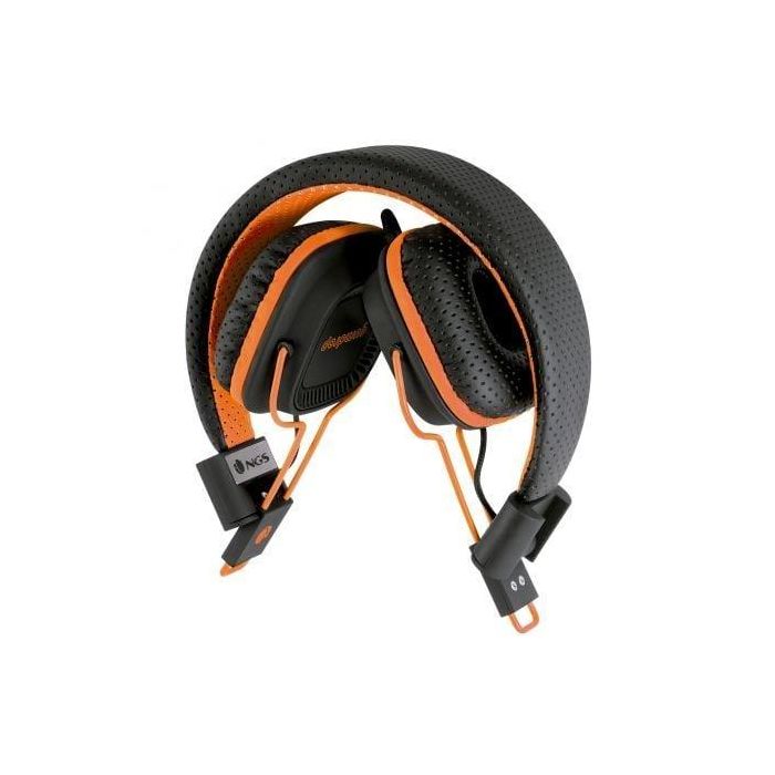 AURICULARES DIADEMA NGS ORANGE GUMDROP - ESTÉREO - MICRÓFONO INTEGRADO - 20HZ-20KHZ - 98DB - CONEXIÓN JACK 3.5 - CABLE 1.2M - NARANJA FLUOR 3 AURICULARES DIADEMA NGS ORANGE GUMDROP - ESTÉREO - MICRÓFONO INTEGRADO - 20HZ-20KHZ - 98DB - CONEXIÓN JACK 3.5 - CABLE 1.2M - NARANJA FLUOR 3