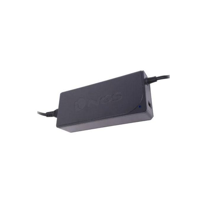 Cargador de Portátil NGS W-65W TYPE C/ 65W/ Automático/ Voltaje 12-20V/ 1 USB 2