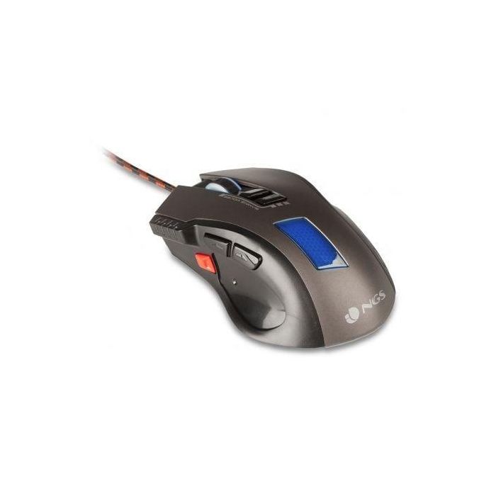 RATÓN GAMING NGS GMX-105 - 800/1200/1600/2400 DPI - LED 7 COLORES - 8 BOTONES - CABLE USB 1.5M 0 RATÓN GAMING NGS GMX-105 - 800/1200/1600/2400 DPI - LED 7 COLORES - 8 BOTONES - CABLE USB 1.5M 0