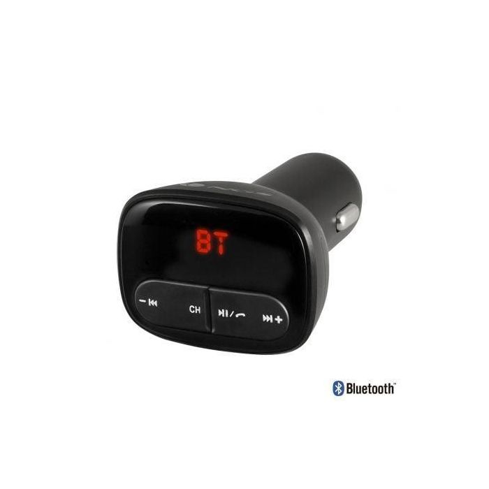 TRANSMISOR FM BLUETOOTH PARA COCHE NGS SPARKBT - 206 CANALES - USB 2A - FUNCIÓN MANOS LIBRES 0 TRANSMISOR FM BLUETOOTH PARA COCHE NGS SPARKBT - 206 CANALES - USB 2A - FUNCIÓN MANOS LIBRES 0