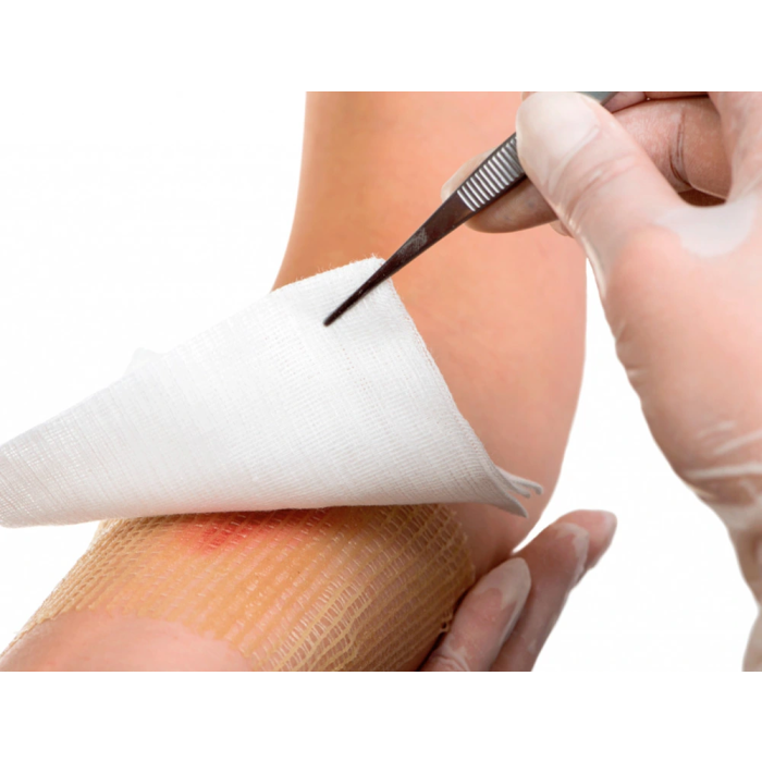 Gasa Estéril Algodón Hidrófilo Libre de Gérmenes, No Desprende Filamentos, Absorción Óptima Caja 100 Unidades 5