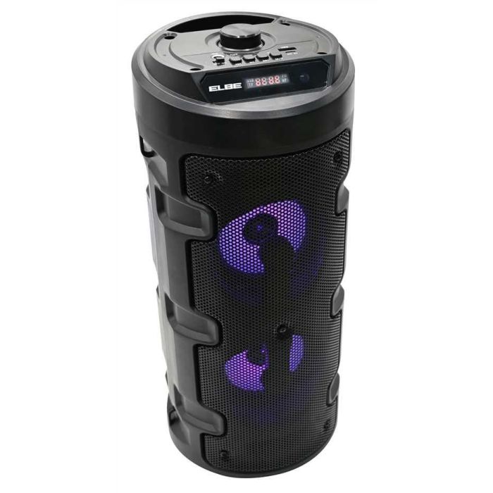 Elbe ALT-88-TWS Altavoz Bluetooth Karaoke Portátil 10W con LED, SD, USB, FM y Micrófono 1 Elbe ALT-88-TWS Altavoz Bluetooth Karaoke Portátil 10W con LED, SD, USB, FM y Micrófono 1
