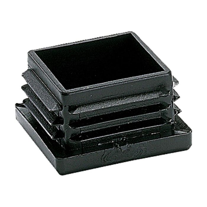 Micel Contera cuadrada con aletas Cnt03 40x40mm, negro, polietileno, 25 unidades Micel Contera cuadrada con aletas Cnt03 40x40mm, negro, polietileno, 25 unidades
