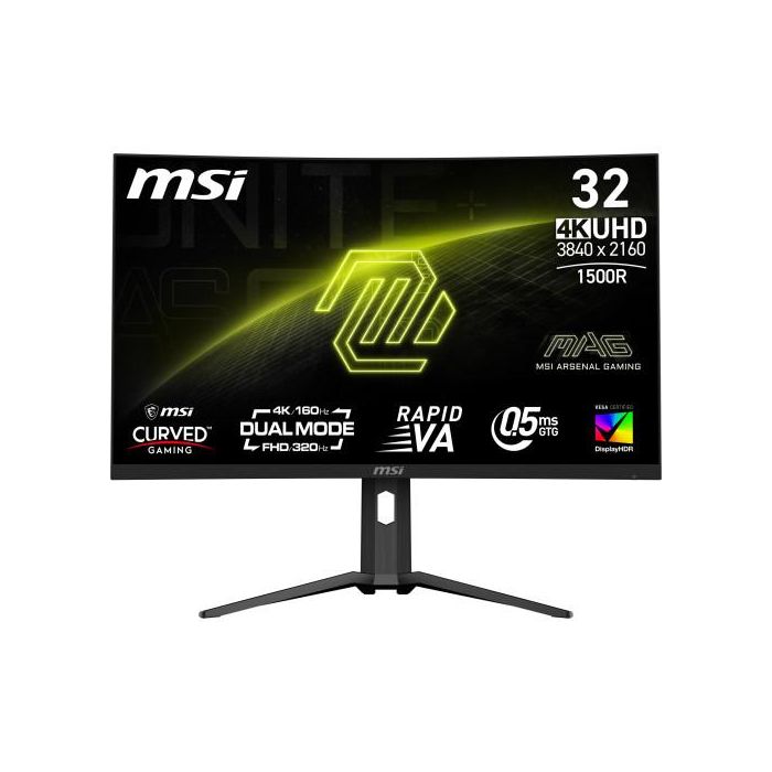 MSI MAG 321CUPDF pantalla para PC 80 cm (31.5") 3840 x 2160 Pixeles 4K Ultra HD LCD Negro 0 MSI MAG 321CUPDF pantalla para PC 80 cm (31.5") 3840 x 2160 Pixeles 4K Ultra HD LCD Negro 0