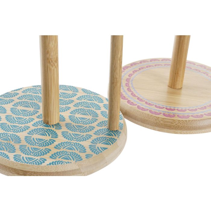 DKD Home Decor Portarrollos Colonial de Bambú Africa Turquesa Granate 2 x 35 x 18 cm (4 Unidades) 0 DKD Home Decor Portarrollos Colonial de Bambú Africa Turquesa Granate 2 x 35 x 18 cm (4 Unidades) 0