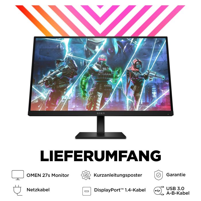 HP OMEN 27s Monitor Gaming 27" FHD 240Hz 1ms Negro 13