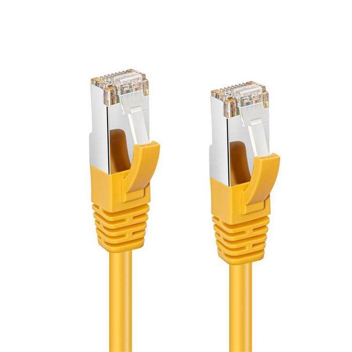 MicroConnect CAT6A S/FTP Network Cable 5.0m, Yellow 1 MicroConnect CAT6A S/FTP Network Cable 5.0m, Yellow 1
