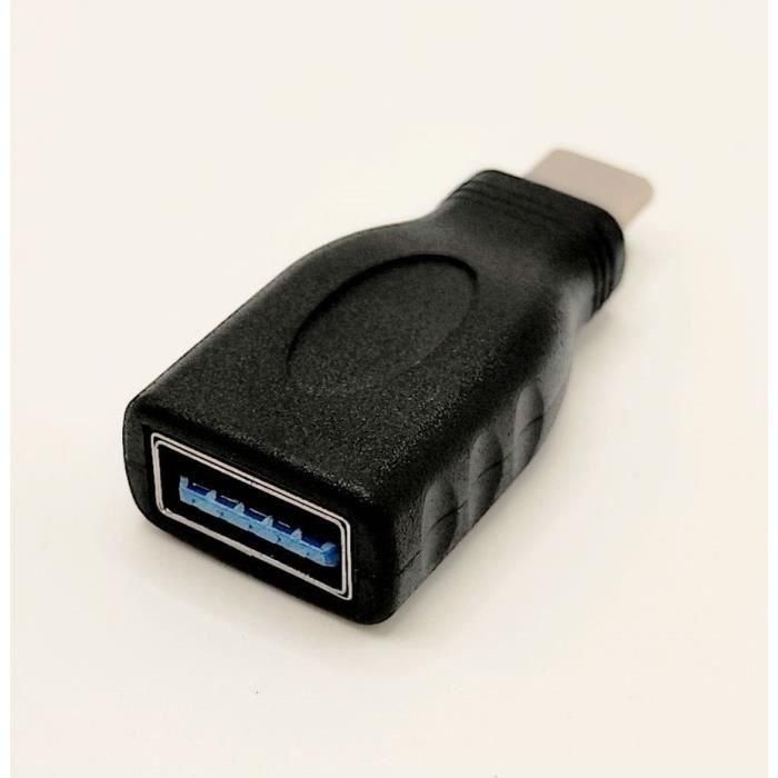 Lineaire Adaptador USB-C Macho a USB-A 3.0 Hembra AD331 - Conversor de Una Pieza 1 Lineaire Adaptador USB-C Macho a USB-A 3.0 Hembra AD331 - Conversor de Una Pieza 1
