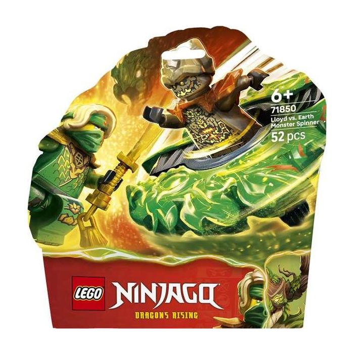 Juego de construccion lloyd vs. spinner del monstruo de tierra lego ninjago 2