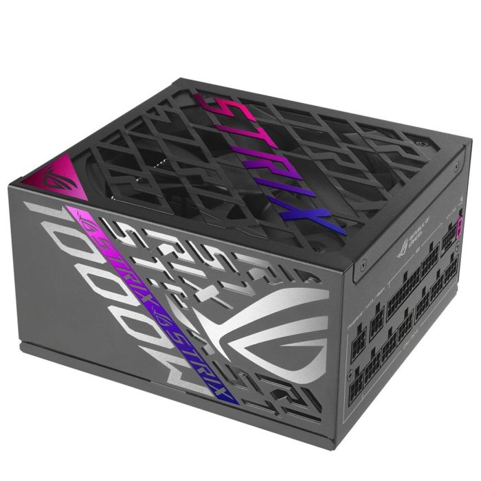 ASUS ROG STRIX-1000P-GAMING Fuente de Alimentación 1000W 80 PLUS Platinum, Semi-Pasiva, 20+4 pin ATX, Negro, Plata - 90YE00W1-B0NA00 ASUS ROG STRIX-1000P-GAMING Fuente de Alimentación 1000W 80 PLUS Platinum, Semi-Pasiva, 20+4 pin ATX, Negro, Plata - 90YE00W1-B0NA00